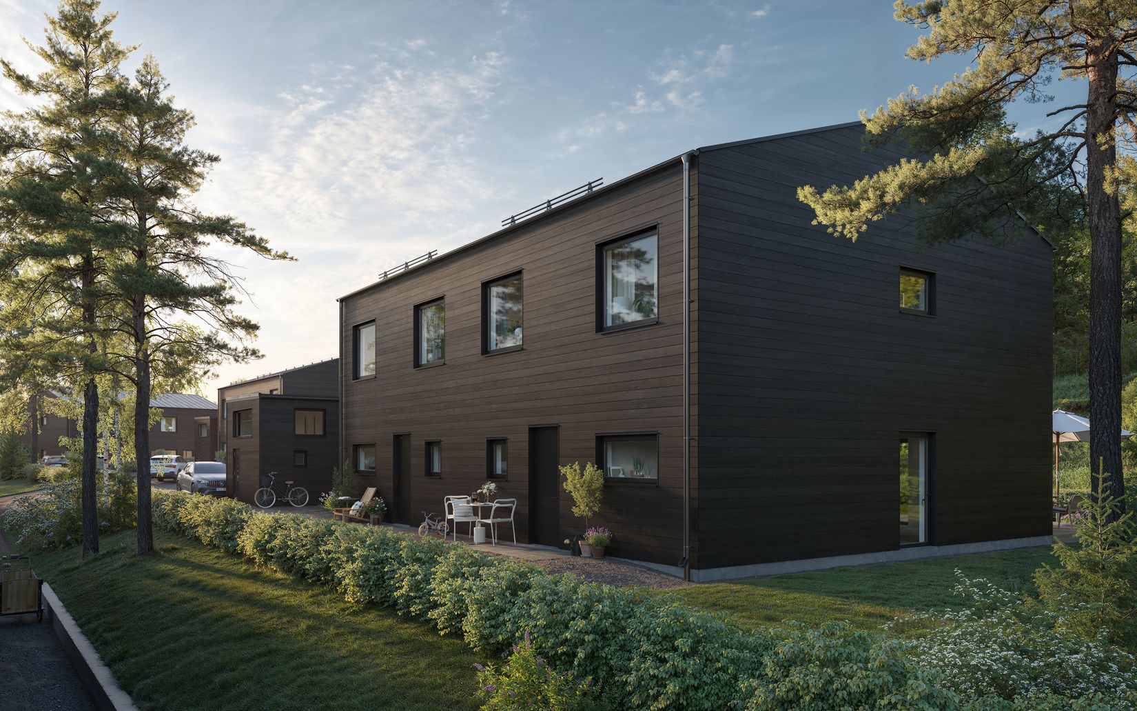 Radhus, Pålvägen 2A m.fl, Gladö Kvarn, Huddinge