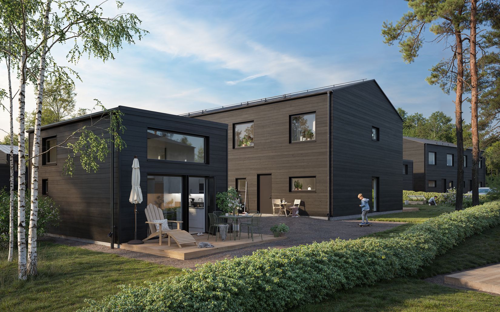 Radhus, Pålvägen 2A m.fl, Gladö Kvarn, Huddinge
