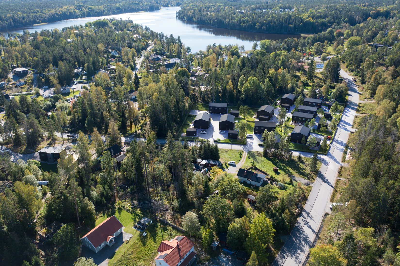 Radhus, Pålvägen 2A m.fl, Gladö Kvarn, Huddinge