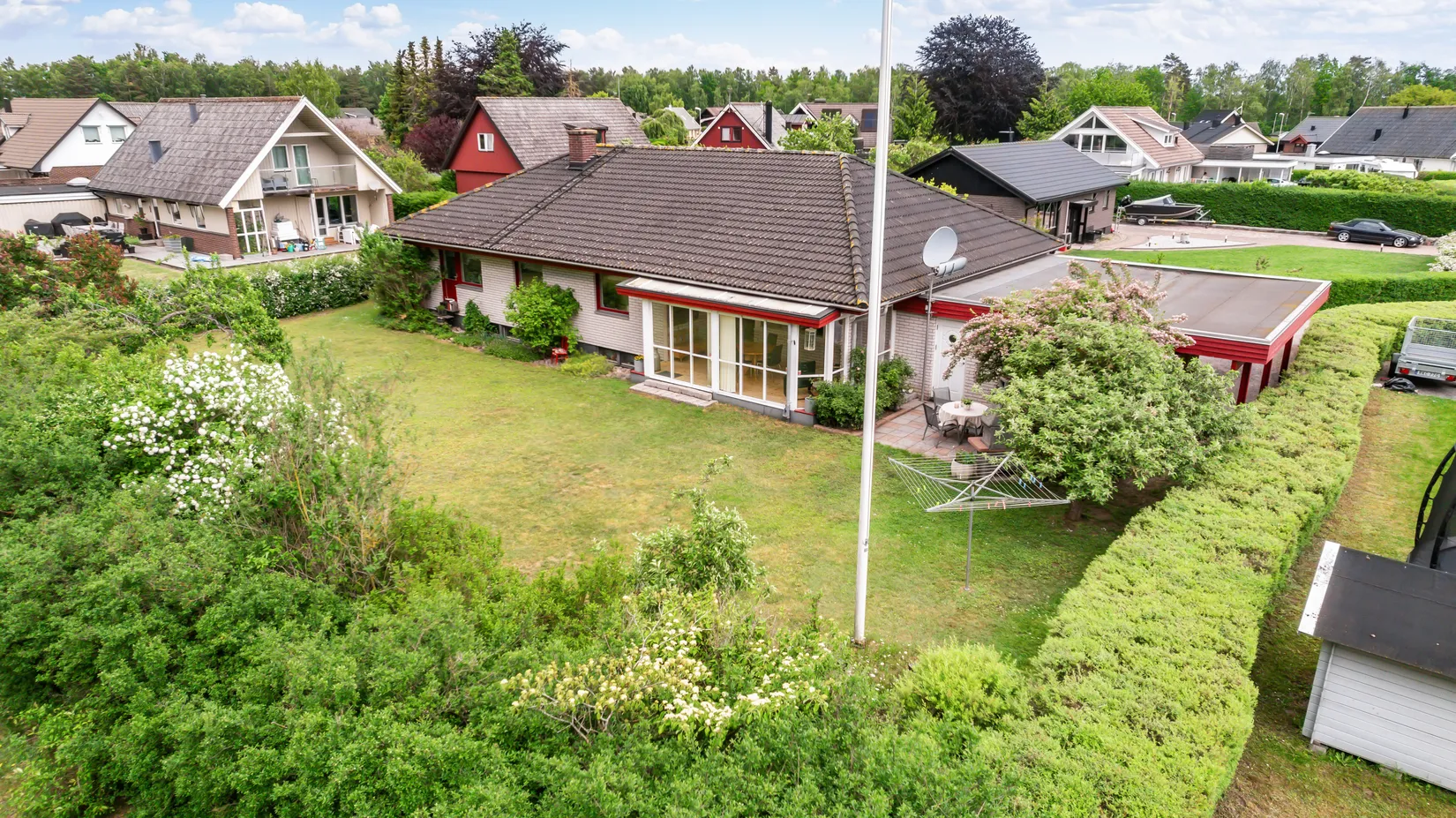 Villa, Halvbacksgatan 18, Öllsjö, Kristianstad