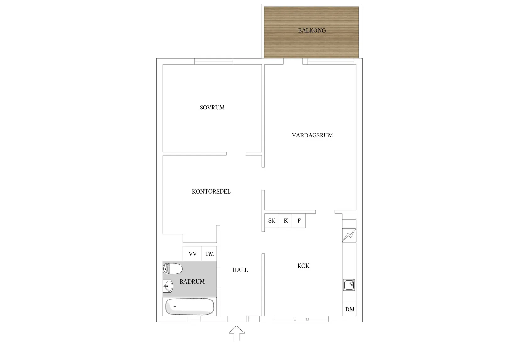 Bostadsrätt, Tallkottegatan 2 C, Mölndal - Stensjön, Mölndal
