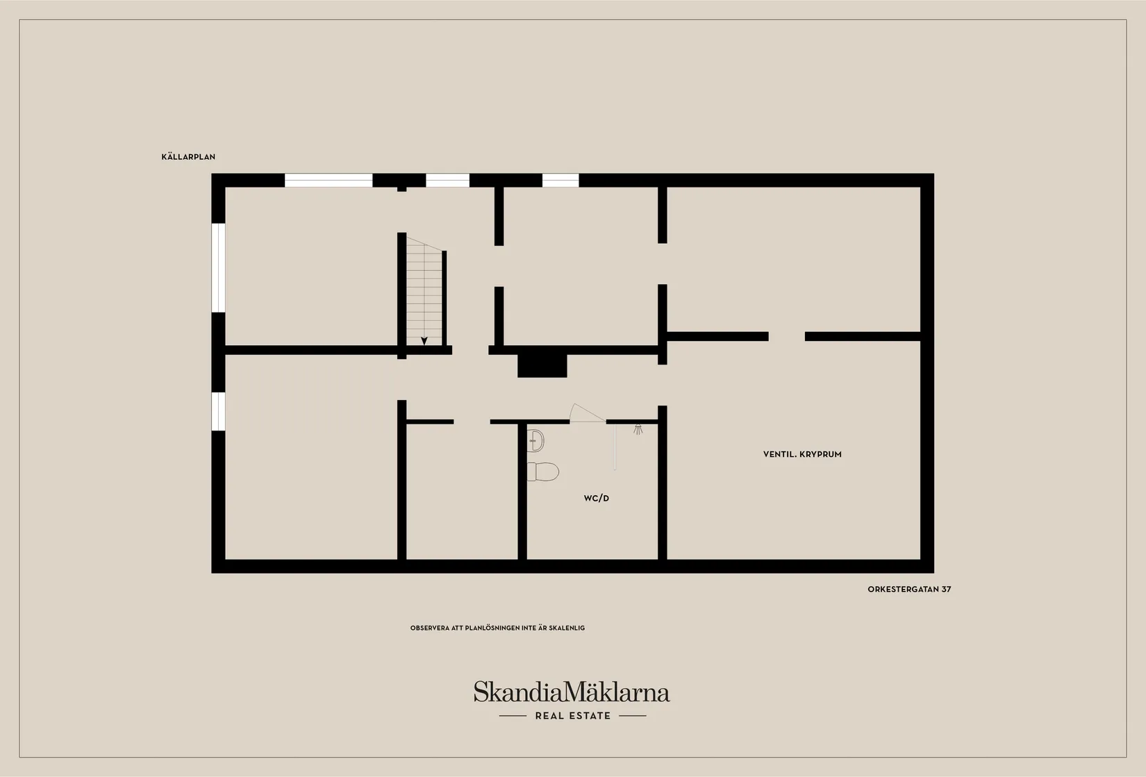 Villa, Orkestergatan 37, Vedeby, Karlskrona