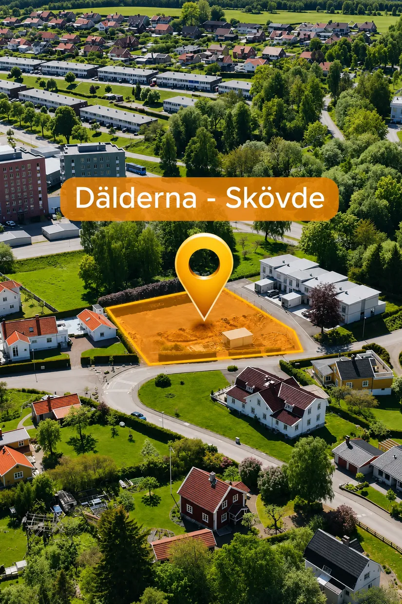 Villa, Radhus, Kapellvägen 2H, Dälderna, Skövde