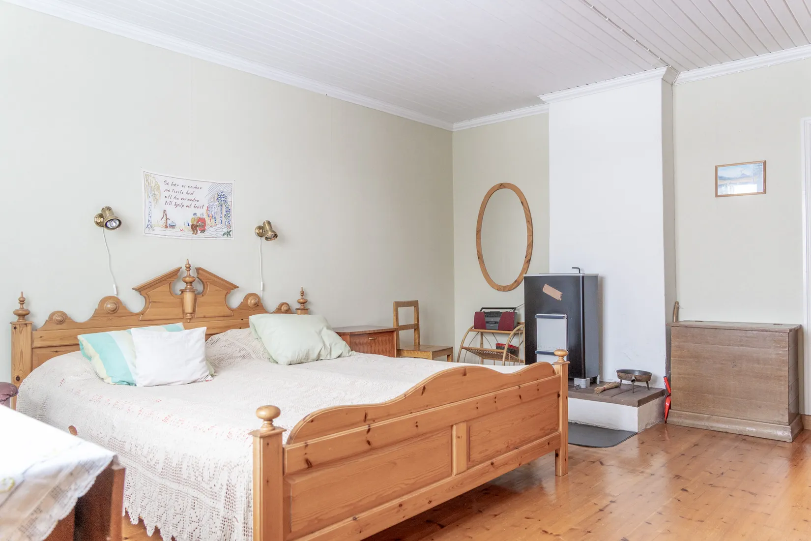 Villa, Vacker fastighet omgivet av frodande grönska, Jokkmokk