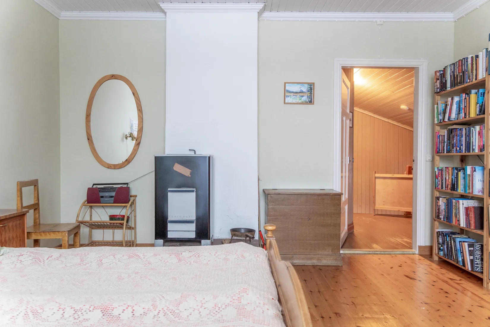 Villa, Vacker fastighet omgivet av frodande grönska, Jokkmokk