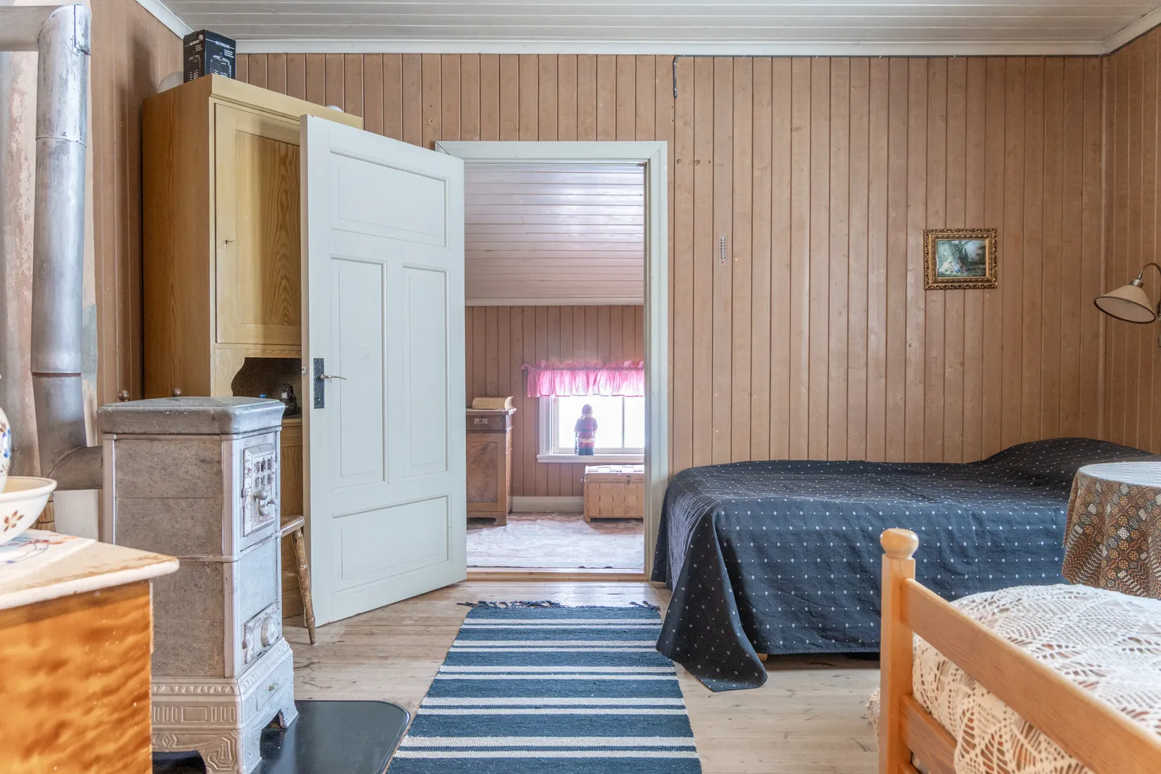 Villa, Vacker fastighet omgivet av frodande grönska, Jokkmokk