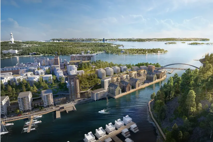 Bostadsrätt, Södra vägen 43, Kvarnholmen, Nacka