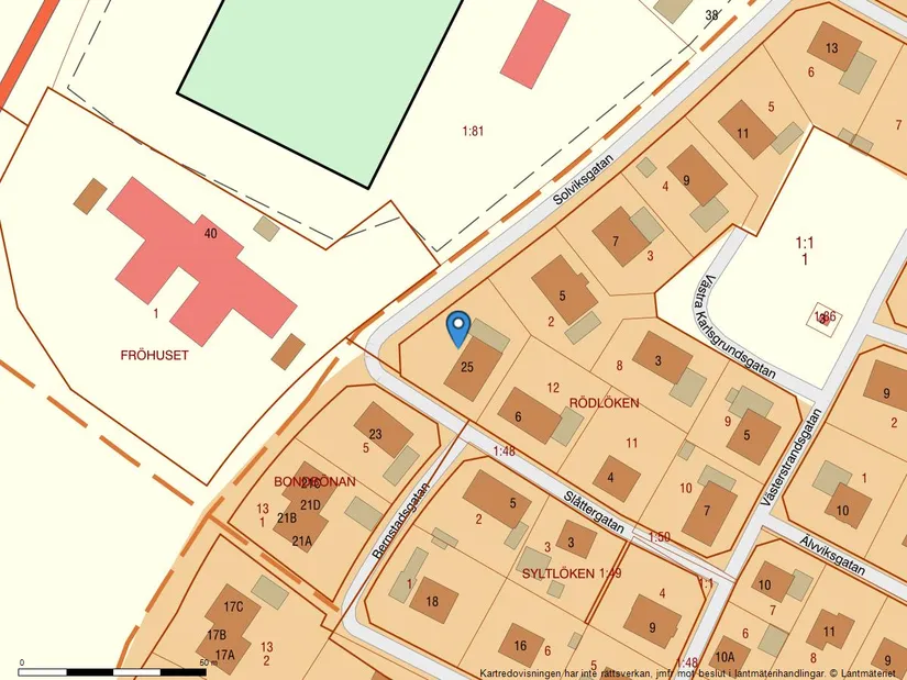 Villa, Solviksgatan 25, Romstad, Karlstad