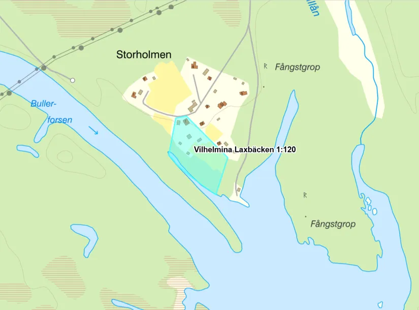 Villa, Storholmen 1, Vilhelmina