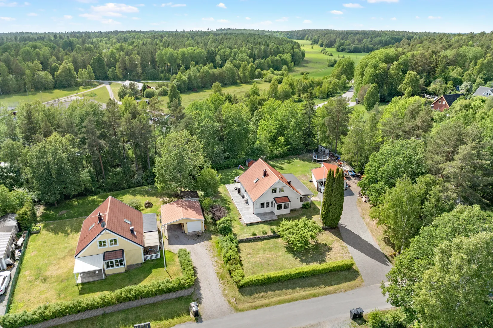 Villa, Dagsverkarens väg 2, Skokloster Slottsskogen, Håbo