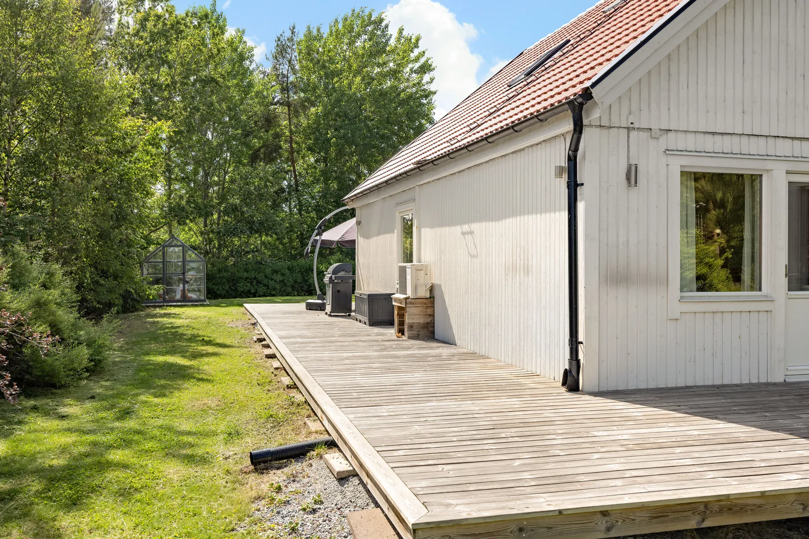 Villa, Dagsverkarens väg 2, Skokloster Slottsskogen, Håbo