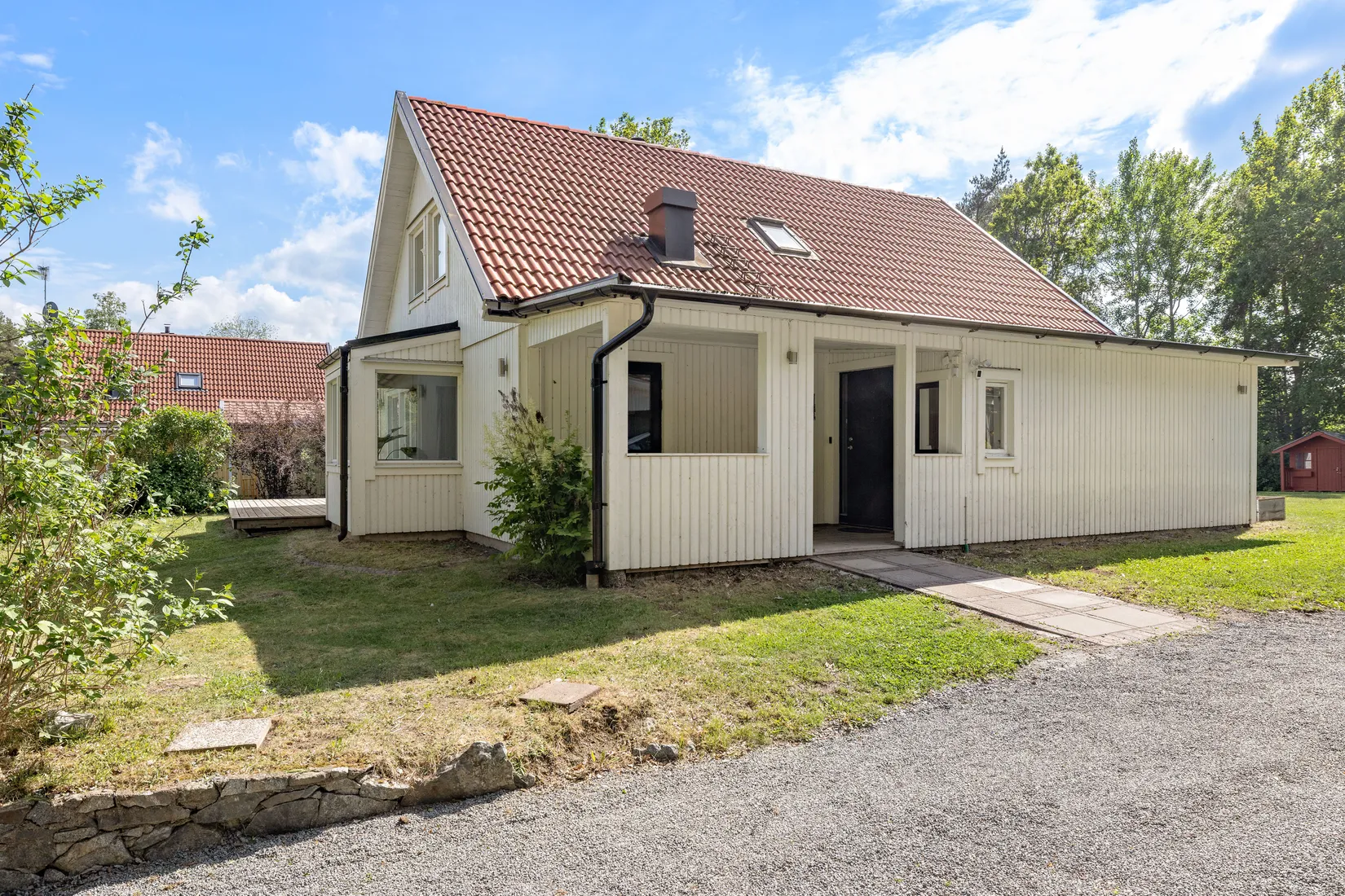 Villa, Dagsverkarens väg 2, Skokloster Slottsskogen, Håbo