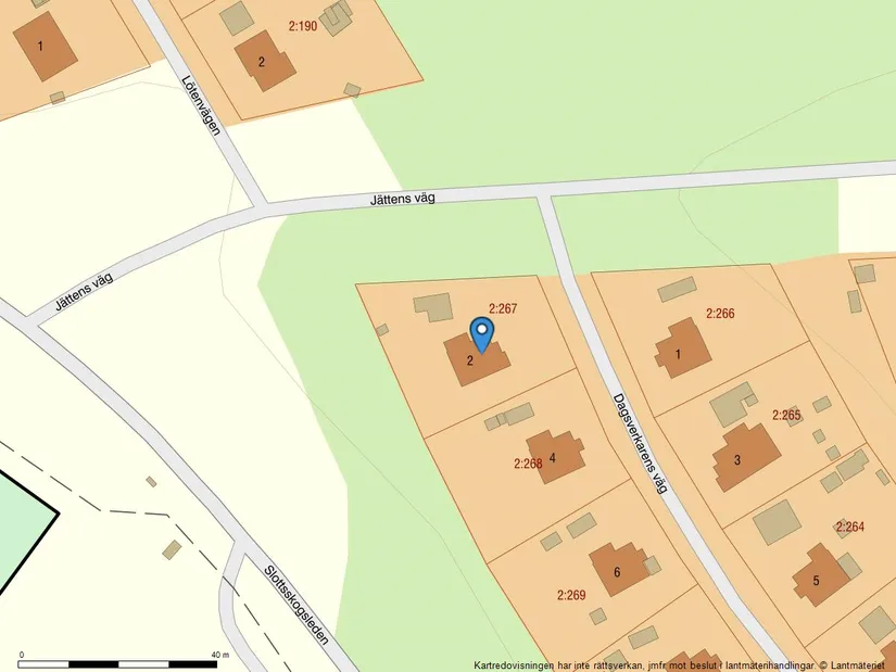 Villa, Dagsverkarens väg 2, Skokloster Slottsskogen, Håbo