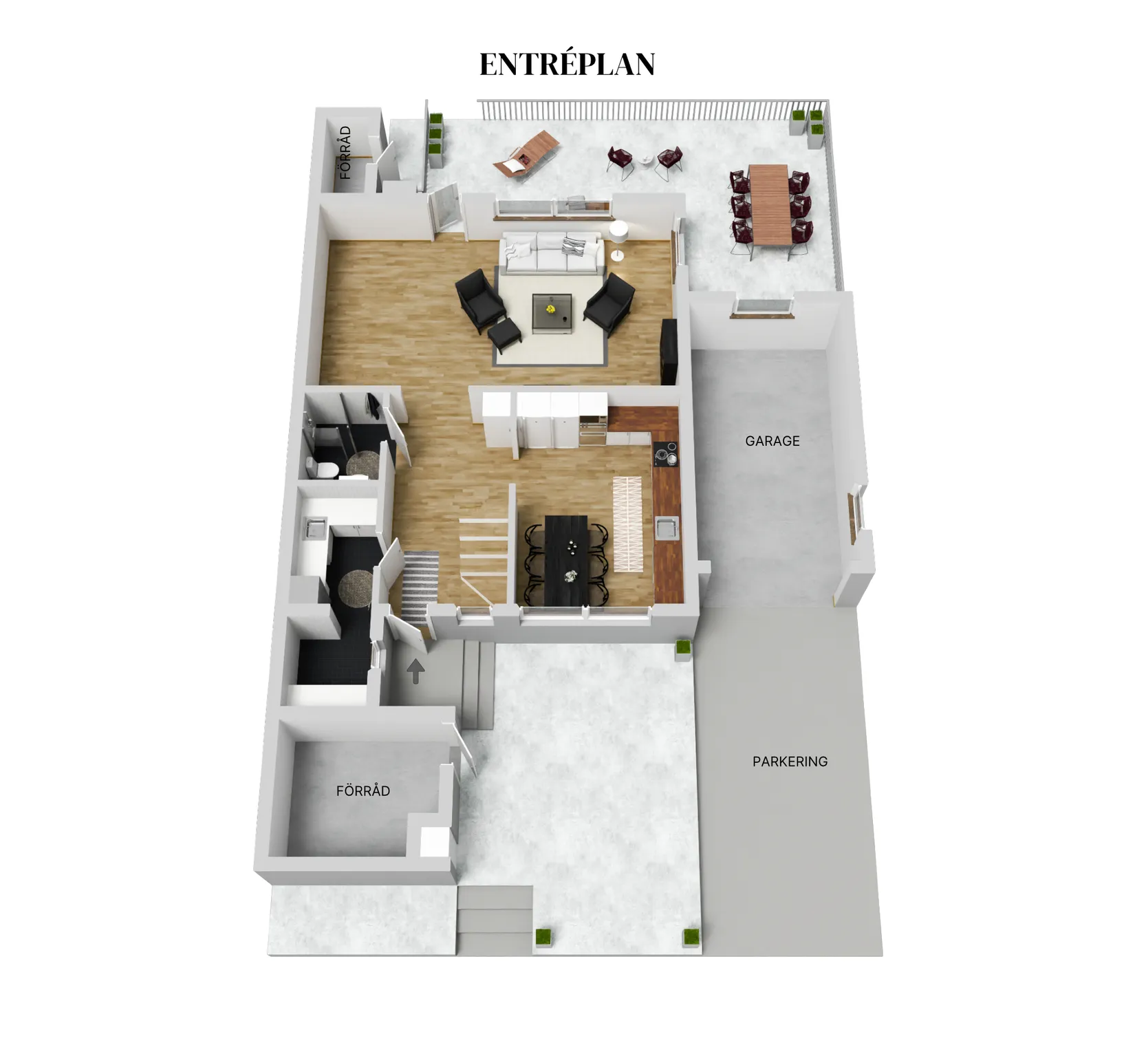 Villa, Radhus, Moledet 7, Gråbo, Lerum