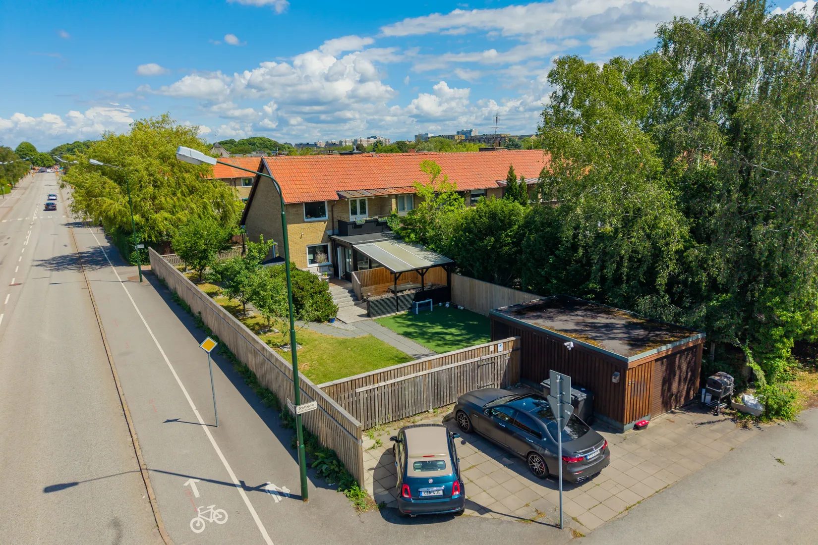 Villa, Radhus, Örtoftagatan 54, Djupadal, Malmö