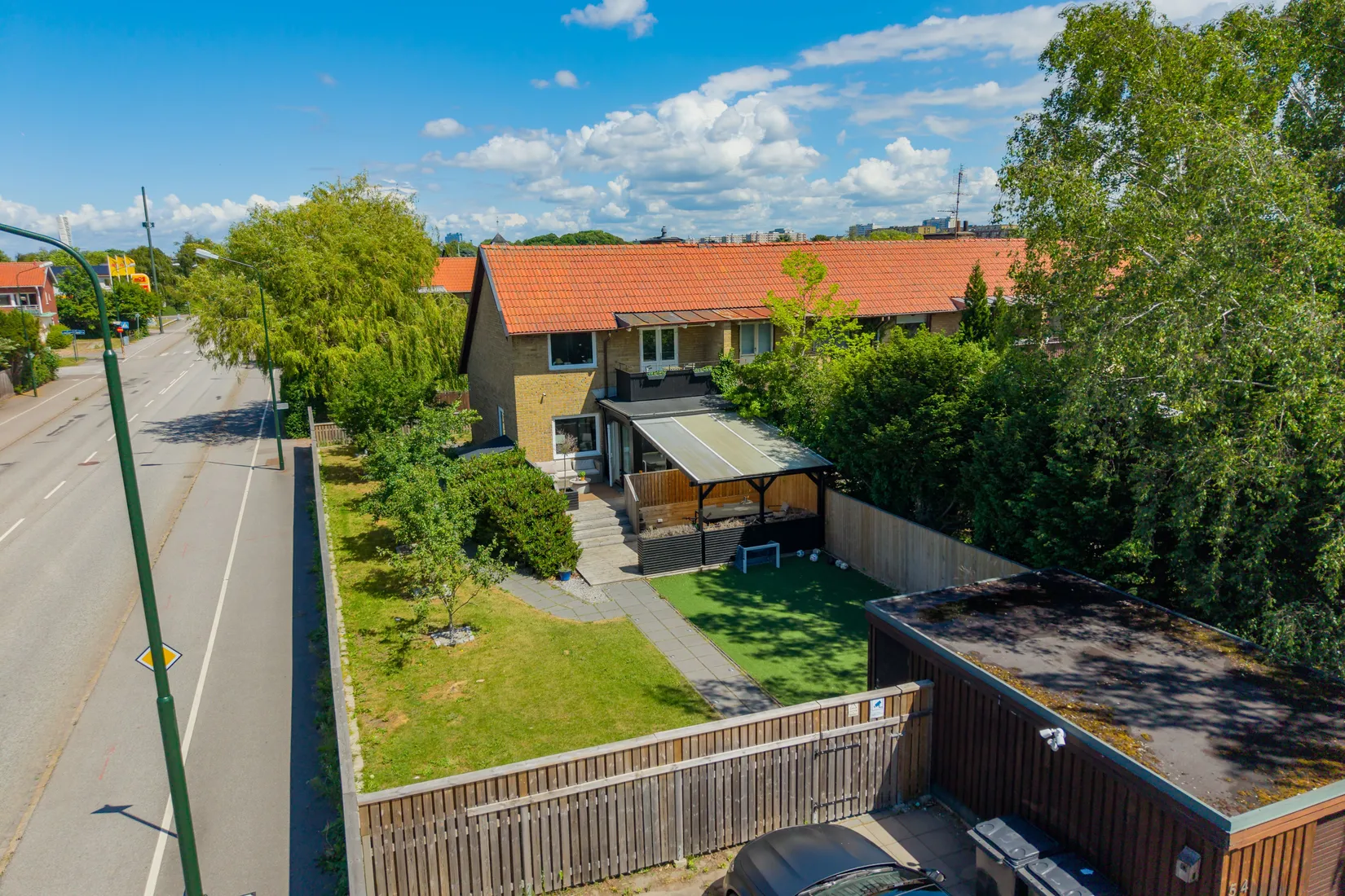 Villa, Radhus, Örtoftagatan 54, Djupadal, Malmö