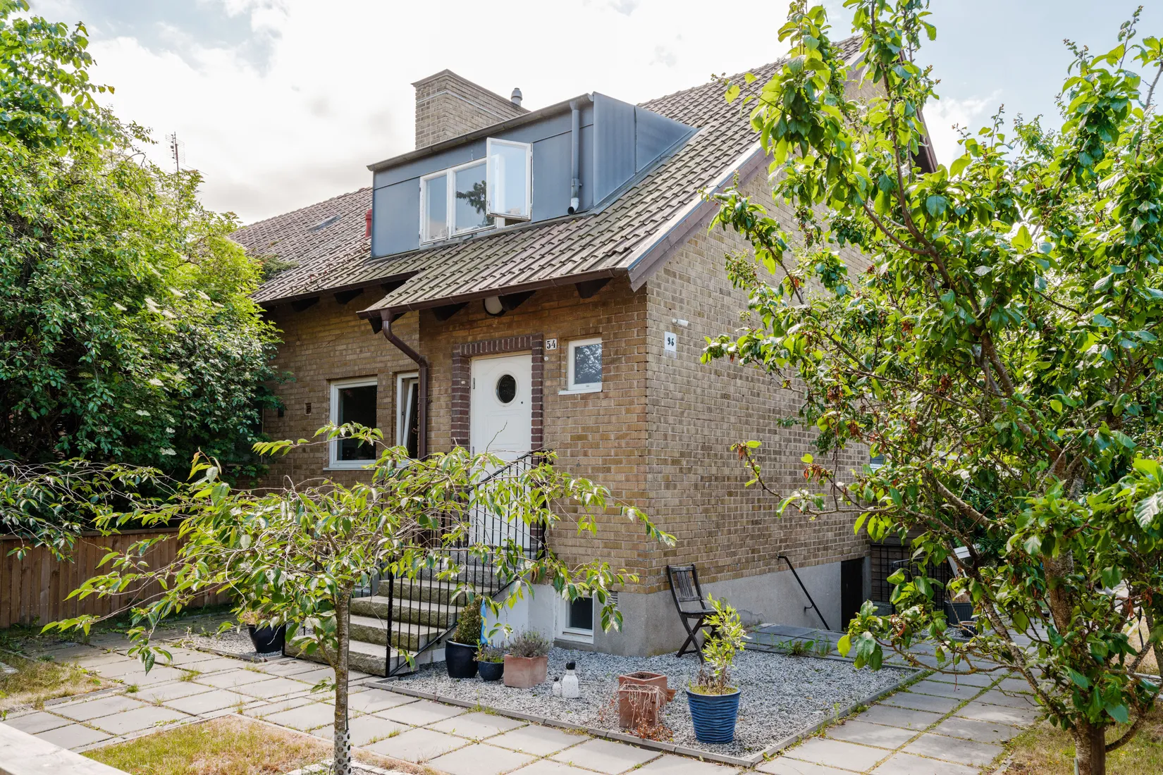 Villa, Radhus, Örtoftagatan 54, Djupadal, Malmö
