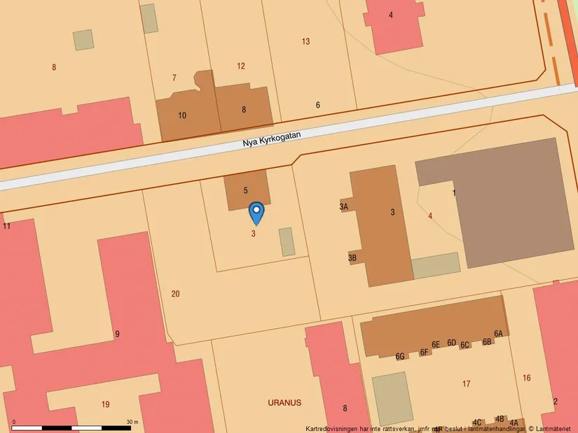 Villa, Nya Kyrkogatan 5, Centrum, Kristinehamn