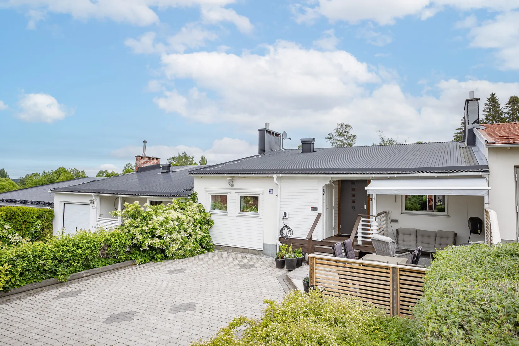 Radhus, Tegelbruksgatan 35, Sidsjö, Sundsvall