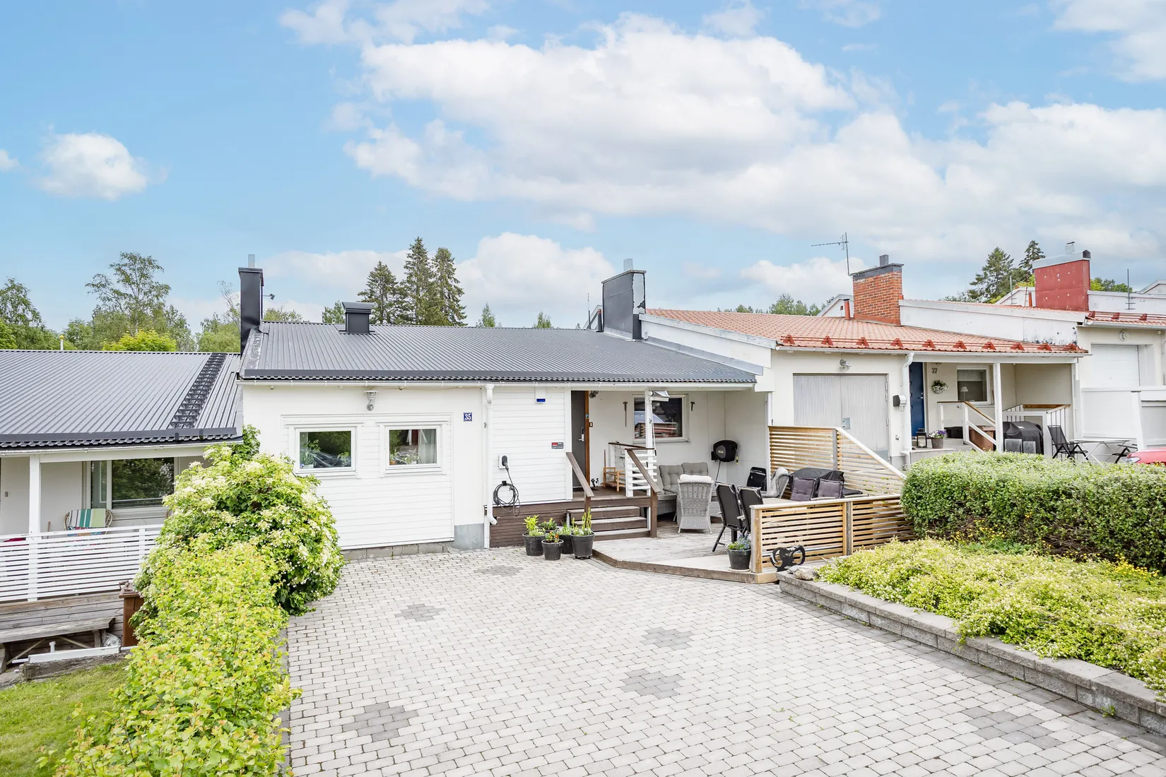 Radhus, Tegelbruksgatan 35, Sidsjö, Sundsvall