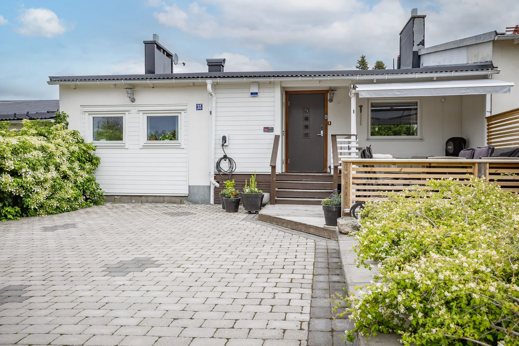 Radhus, Tegelbruksgatan 35, Sidsjö, Sundsvall