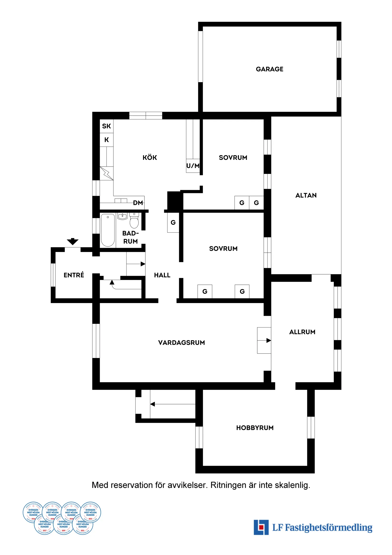 Villa, Sandgatan 6, Kalmar