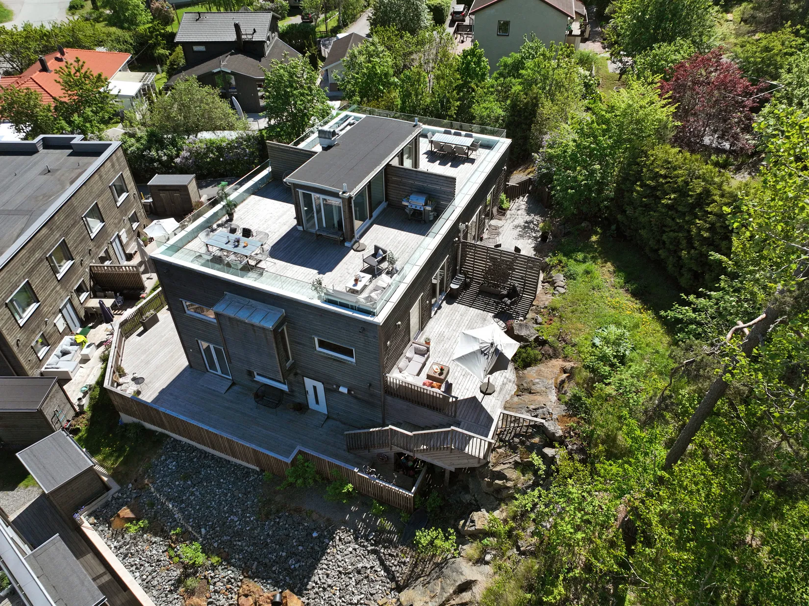 Radhus, Bygdegårdsvägen 22D, Huddinge