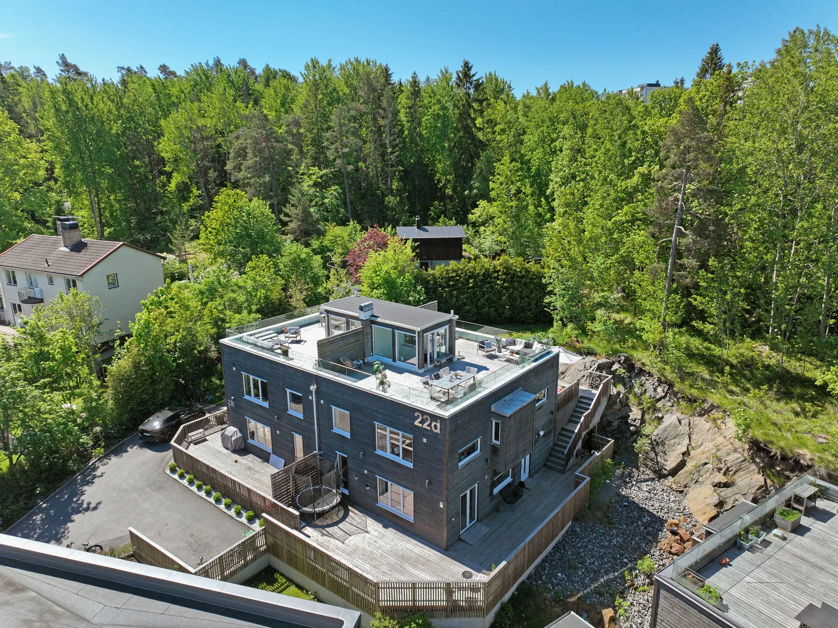 Radhus, Bygdegårdsvägen 22D, Huddinge