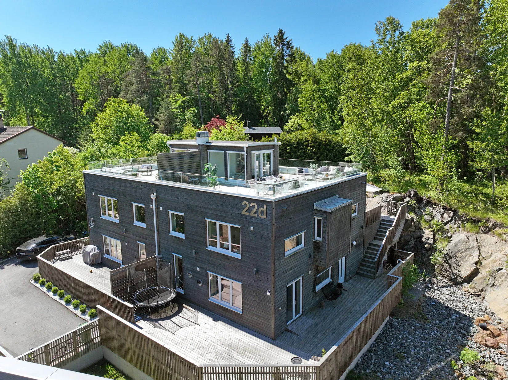 Radhus, Bygdegårdsvägen 22D, Huddinge