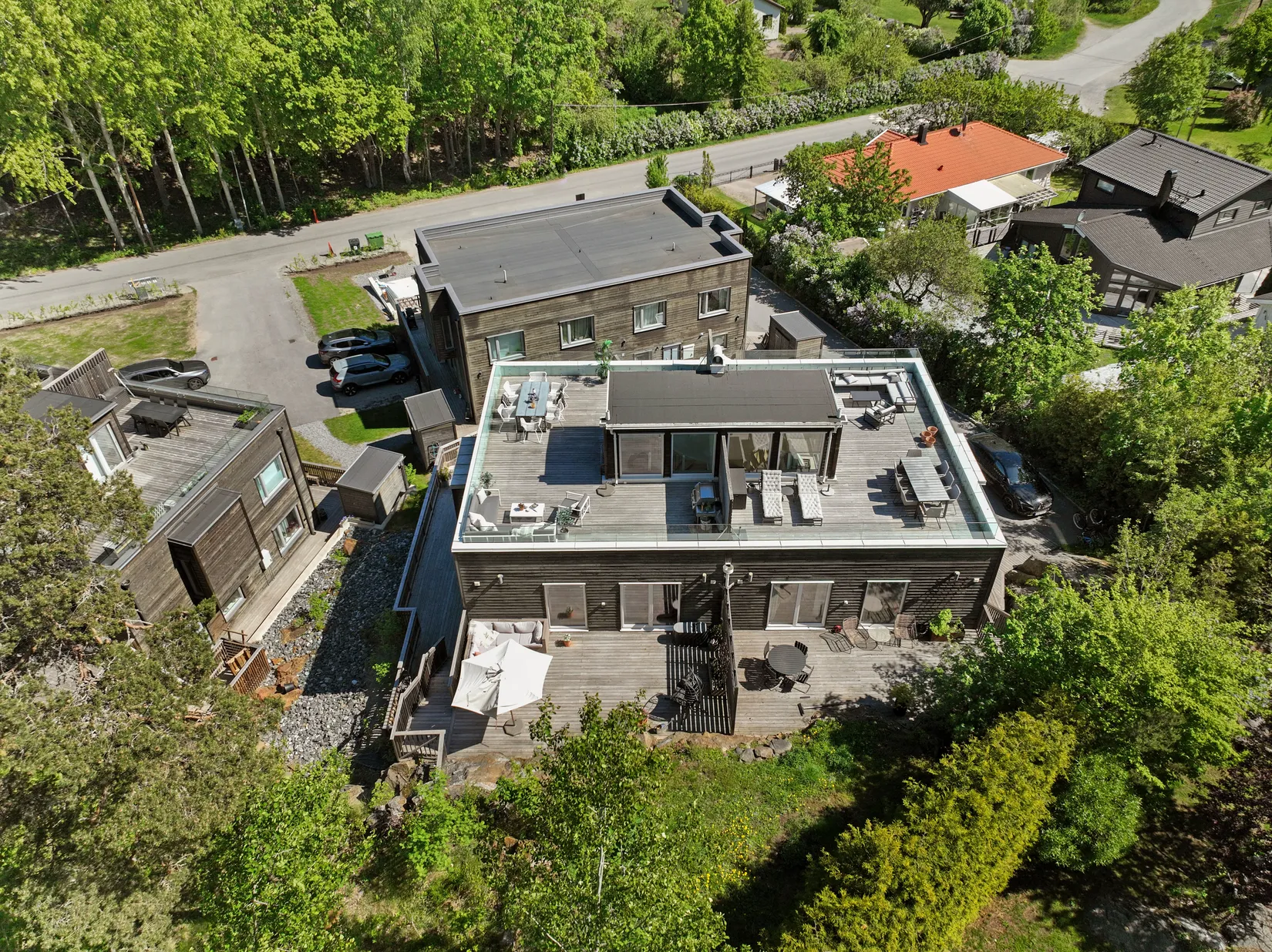 Radhus, Bygdegårdsvägen 22D, Huddinge