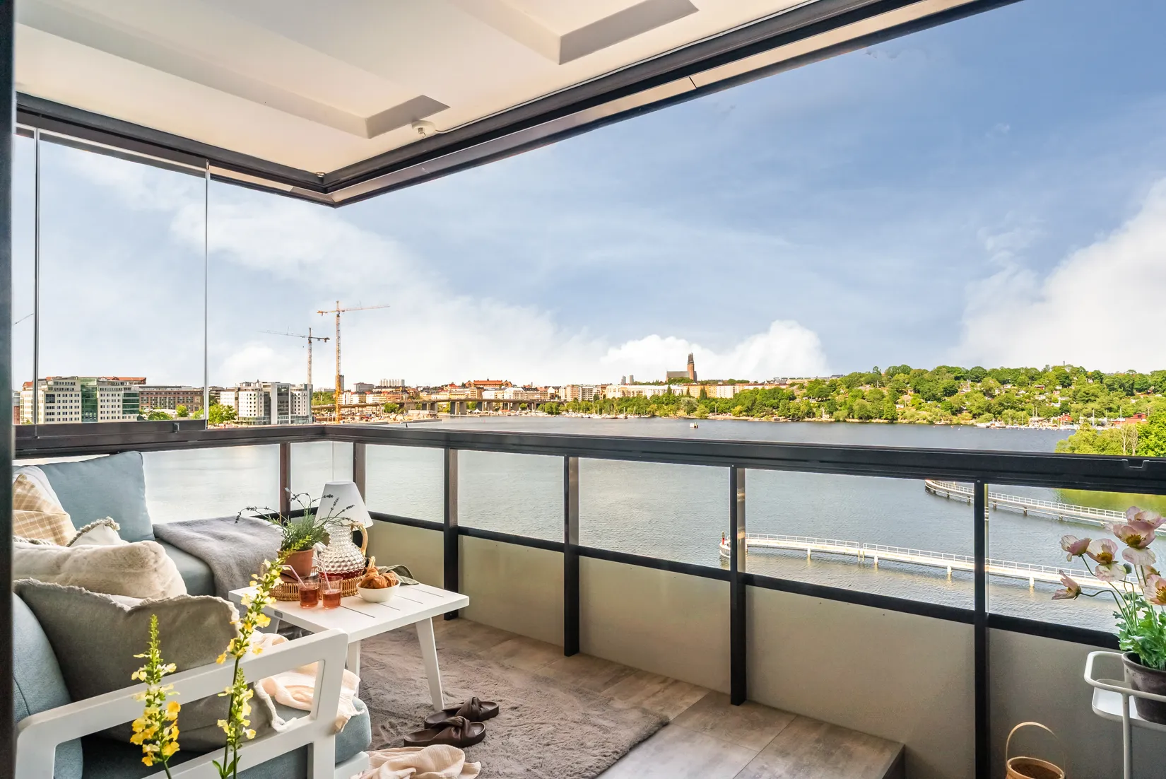 Bostadsrätt, Sjövikskajen 70, högst upp!, Liljeholmskajen, Stockholm