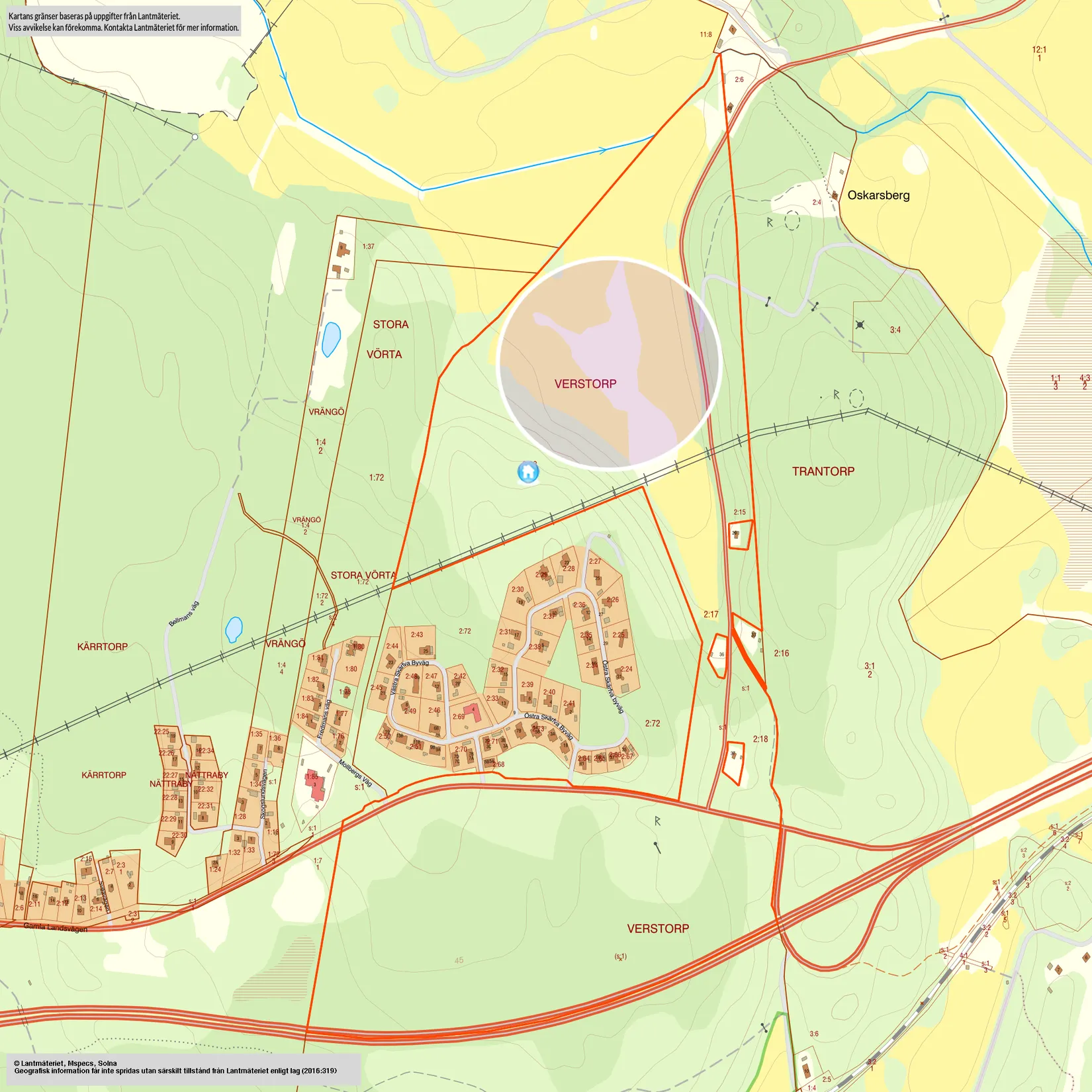 Gård/Skog, Gamla Landsvägen, Skärfva, Karlskrona