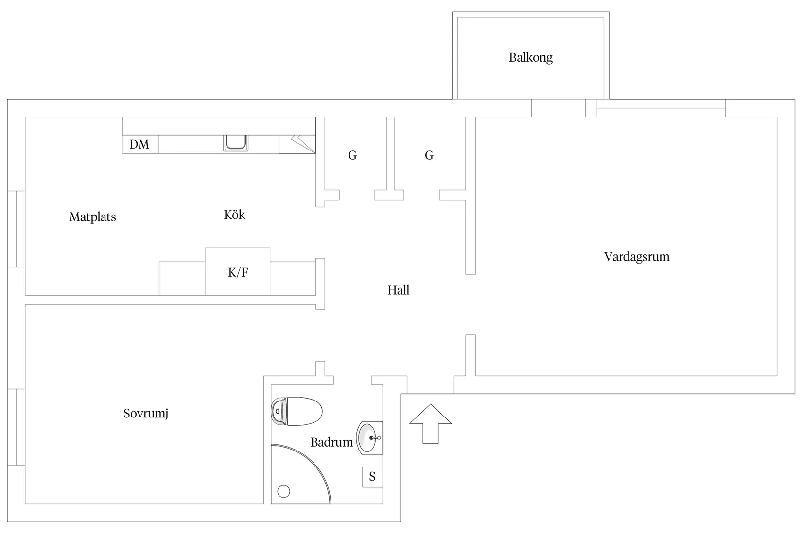 Bostadsrätt, Vitemöllegatan 3H, Annelund, Malmö