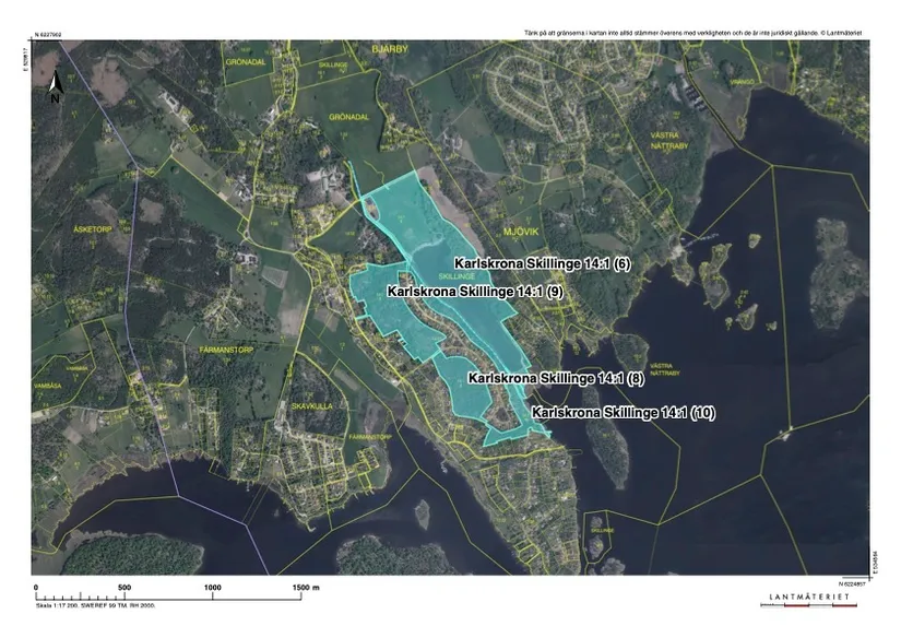 Gård/Skog, Dalamadsvägen 1 mfl, Skillingenäs, Karlskrona