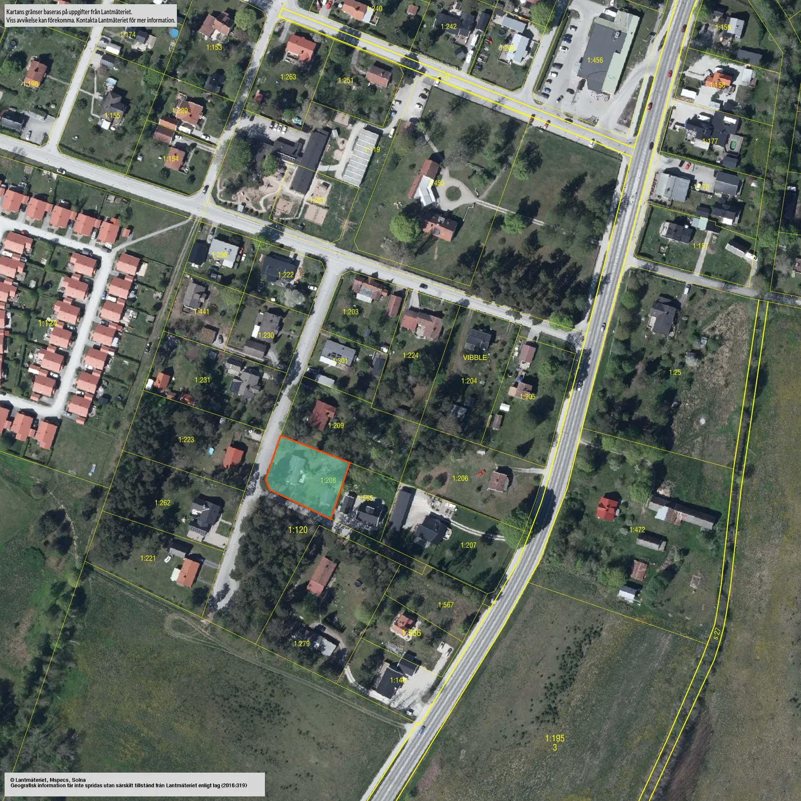 Villa, Vibble Spinnaregatan 7, Vibble  - Visby Närområde, Gotland