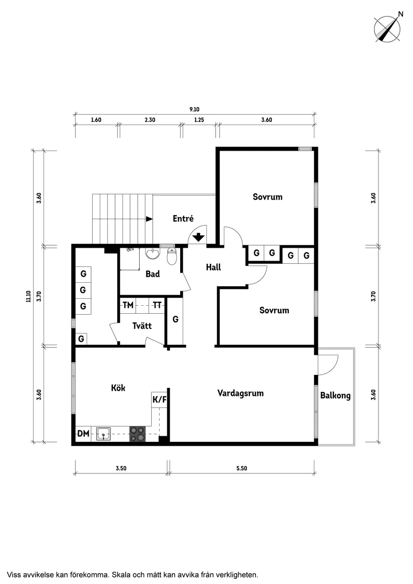 Bostadsrätt, Målvägen 85, Vallda, Kungsbacka
