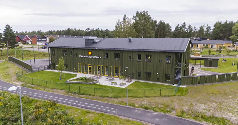 Villa, Radhus, Ovanmyrsgatan 12, Stockfallet, Karlstad