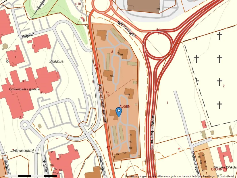 Bostadsrätt, Ångermanlandsgatan 14A, Centralt, Örnsköldsvik