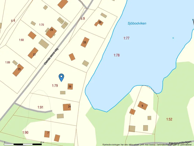 Fritidshus, Ostnäs stora väg 26, Ostnäs, Umeå