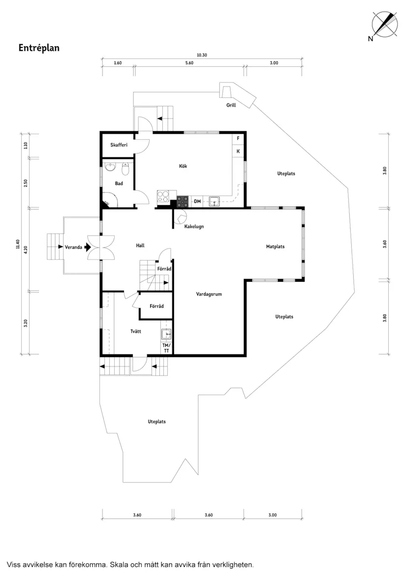 Villa, Vässingsövägen 392, Kungsbacka