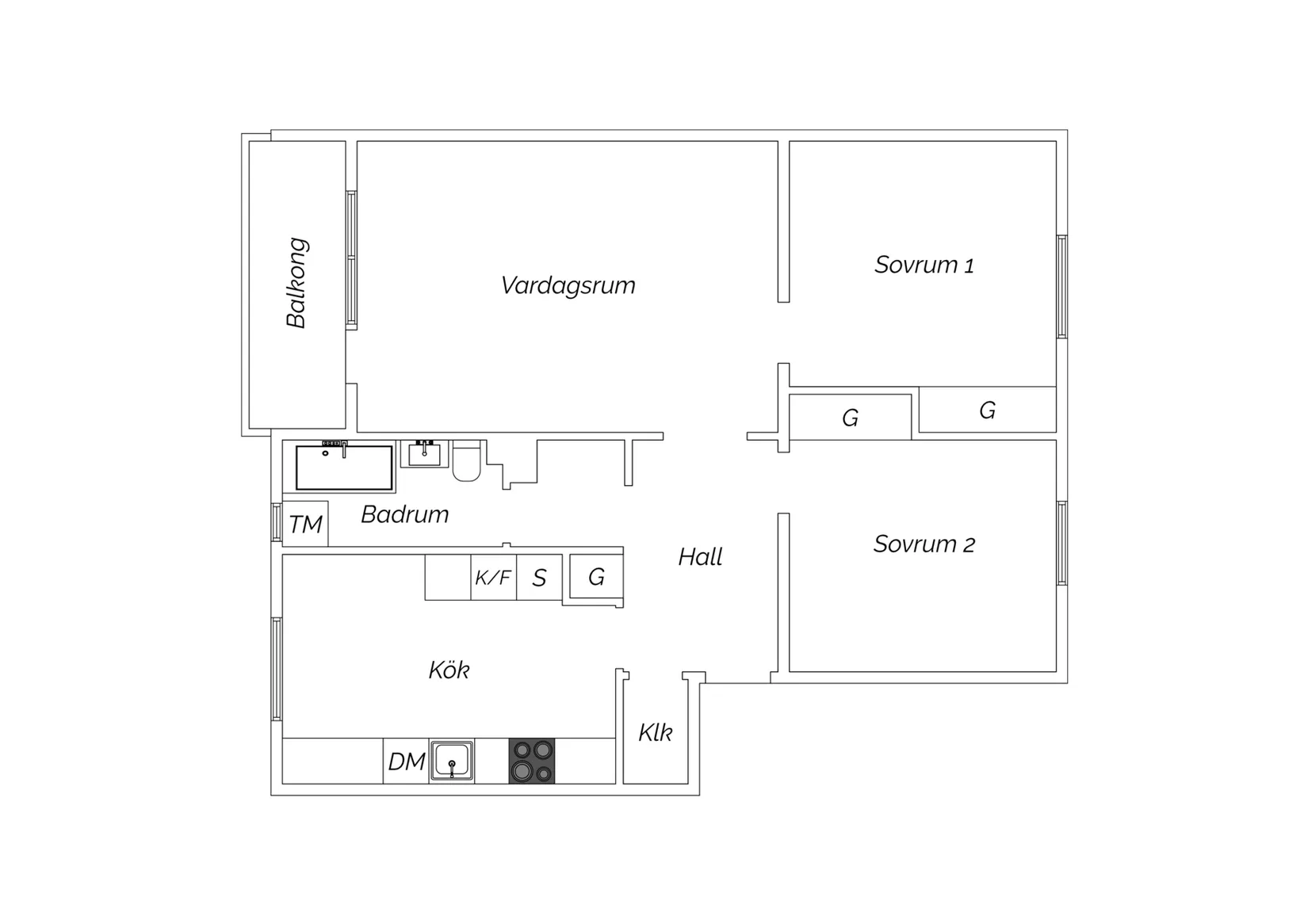 Bostadsrätt, Grangärdesvägen 3B, Surte, Ale