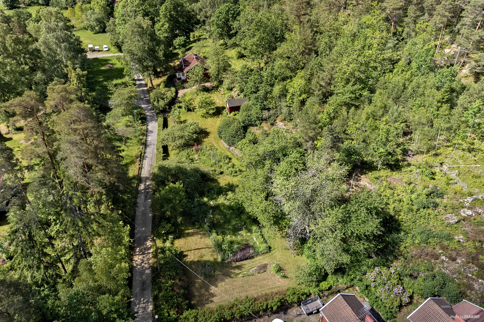 Gård/Skog, Lärketorpsvägen 9, Västra Bodarna, Alingsås