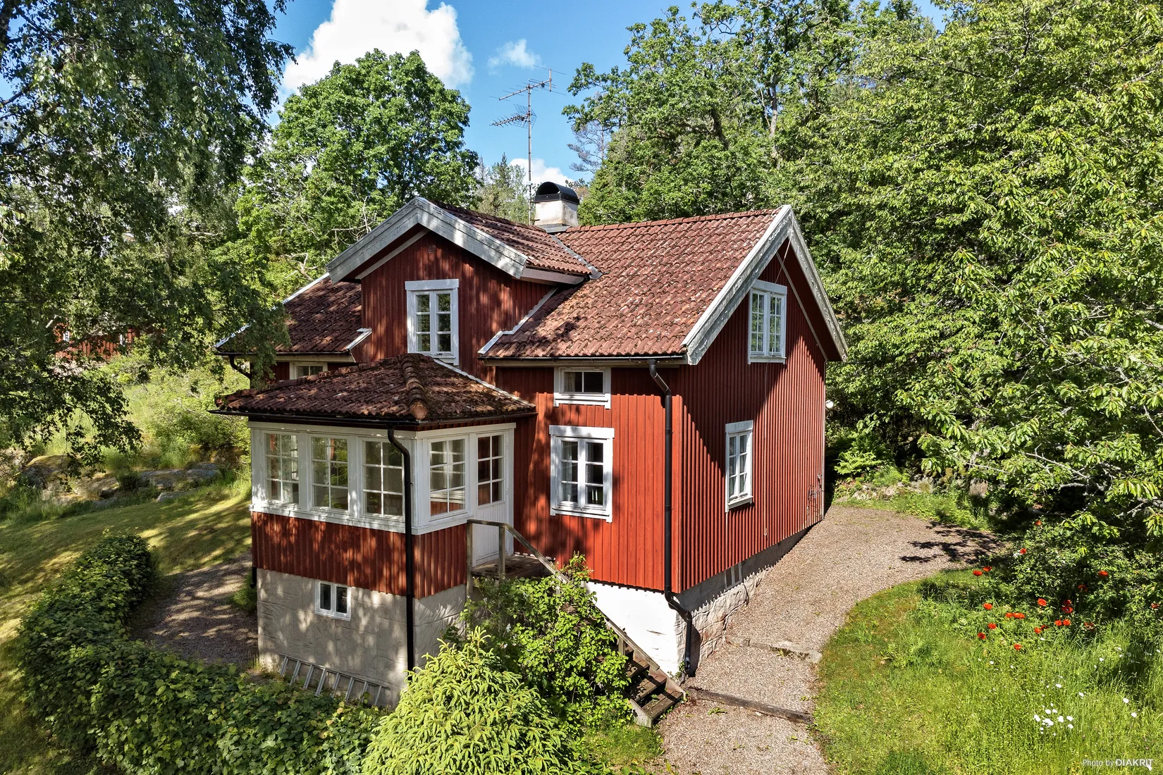 Gård/Skog, Lärketorpsvägen 9, Västra Bodarna, Alingsås