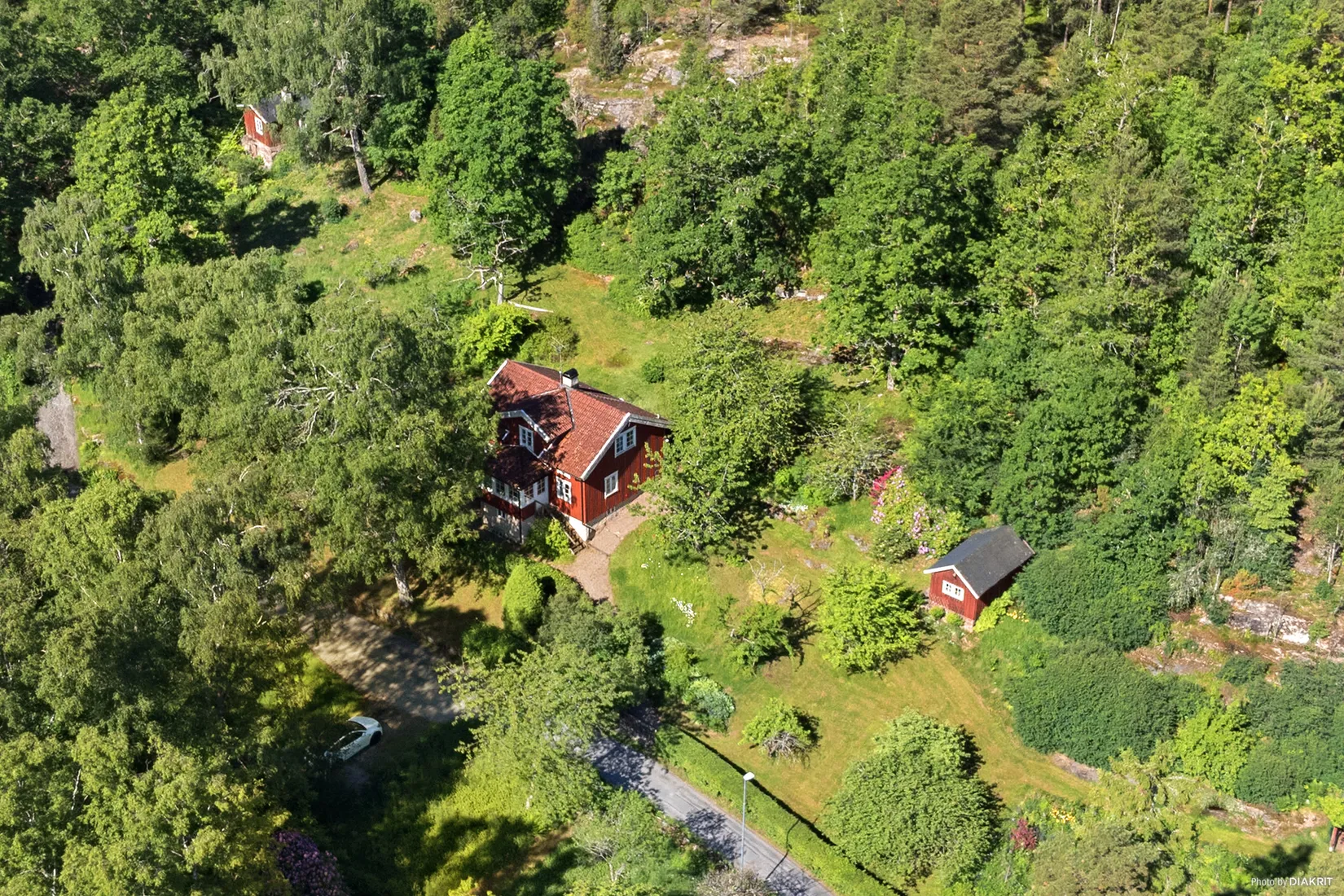Gård/Skog, Lärketorpsvägen 9, Västra Bodarna, Alingsås