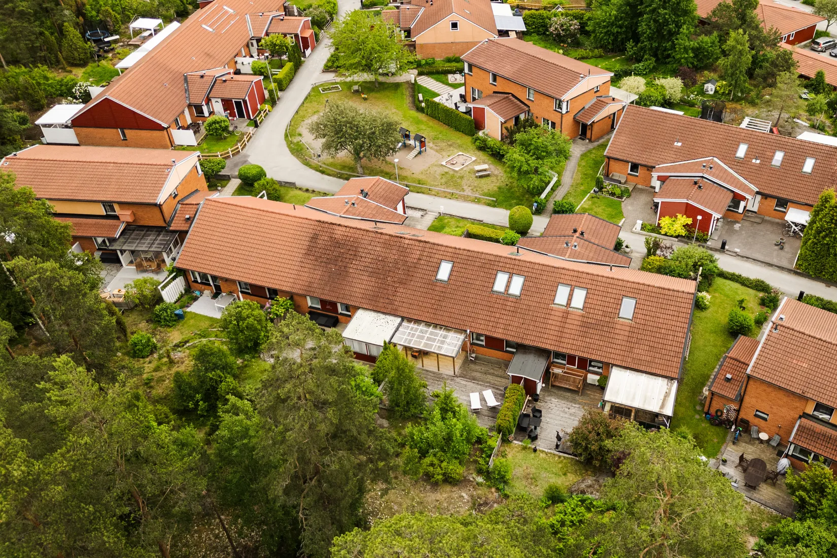 Villa, Radhus, Skogsmyragatan 78, Gånsta, Enköping