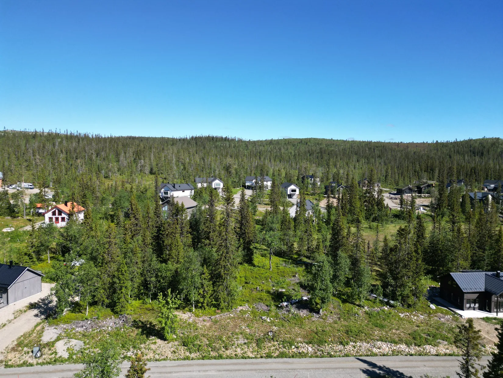 Tomt, Vemdalsskalet Övre Vemdalsporten 11, Vemdalsskalet, Härjedalen