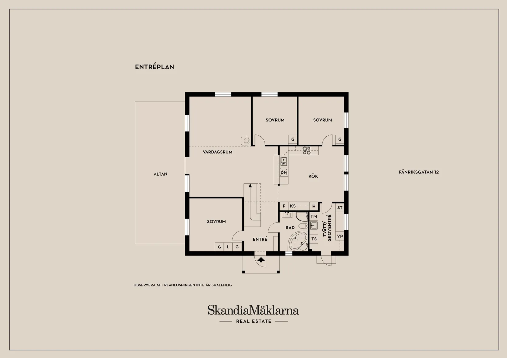 Villa, Fänriksgatan 12, Eksjö