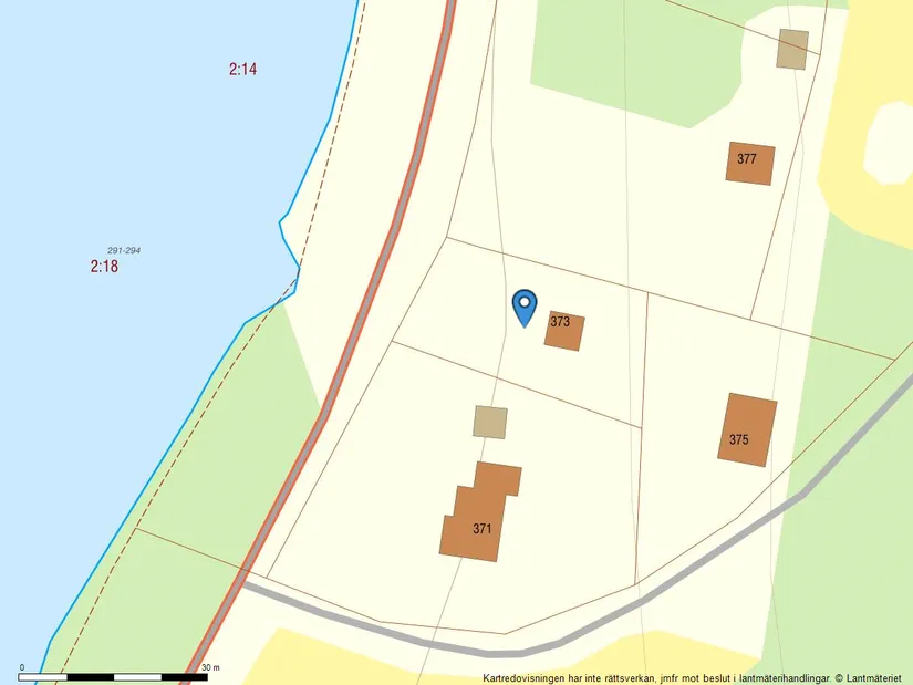 Fritidshus, Kårgärde 373, Berg