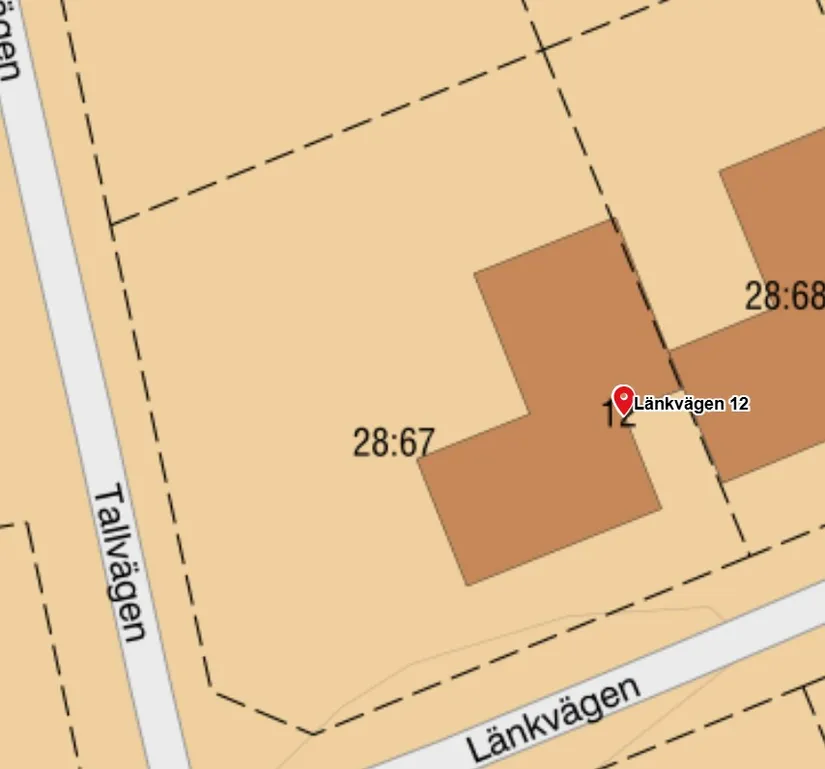 Villa, Radhus, Länkvägen 12, Apoteksskogen, Upplands Väsby