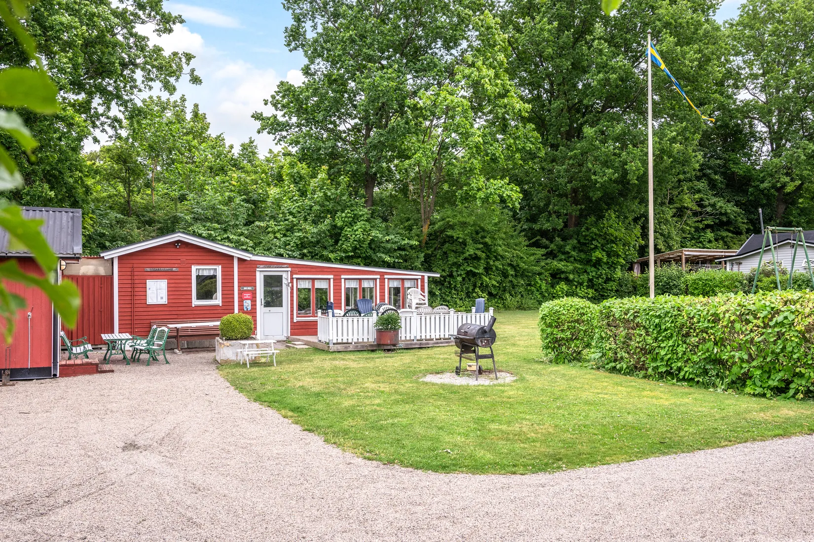 Fritidshus, Kolonivägen 7 - Kolonistuga (nr 58) på koloniområdet Oskarshem I, Oscarshem, Lund